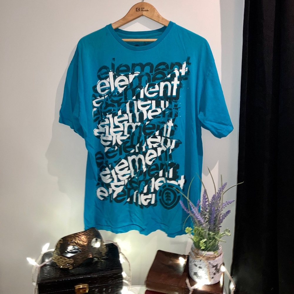 Element Blue Graphic Tee
